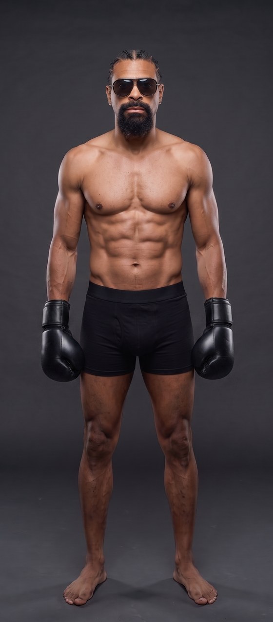 David Haye at 10 percent body fat.