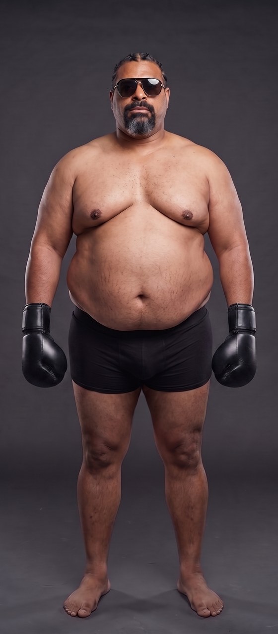 David Haye at 40 percent body fat.
